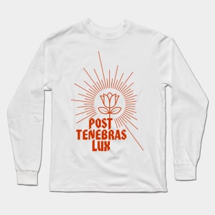 Christian illustration. Light After Darkness. Long Sleeve T-Shirt